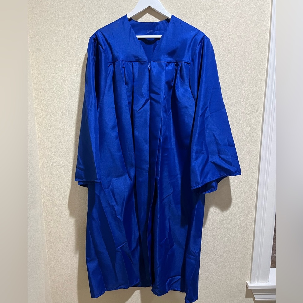 Jostens Royal Blue Graduation gown